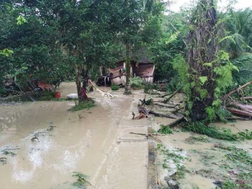 Akibat Hujan Deras, 300 Rumah di Kuansing Direndam Banjir