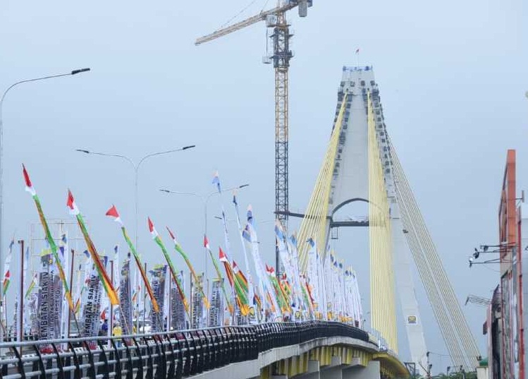 Pengizinan Operasioanl Jembatan Alamuddin Syah Belum Diberikan Ke Daerah