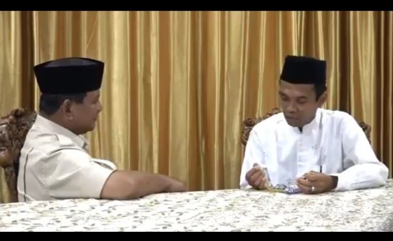 Ustaz Abdul Somad Sampaikan Pesan Kepada Prabowo Jika Menjadi Presiden RI