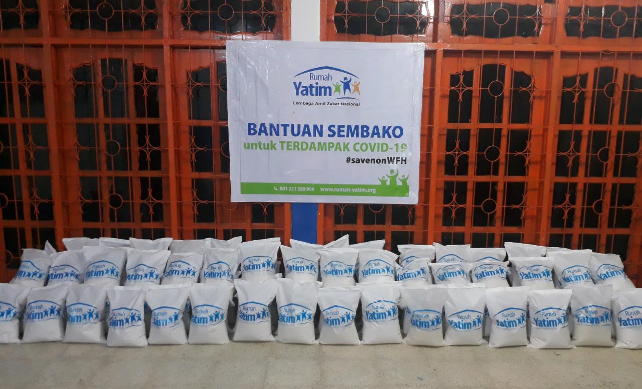 Ada Ratusan Paket Sembako Siap Dibagikan Untuk Masyarakat Pekanbaru Yang Terdampak Pandemi