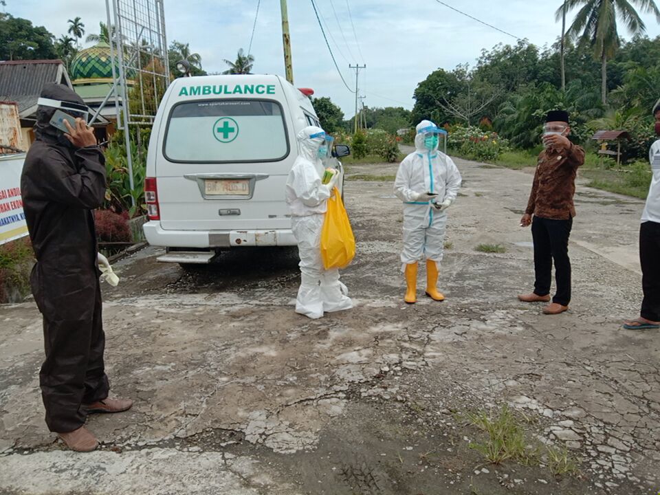 Dedi sumatri kepala desa makeruh angkat bicara soal warganya yang terkena covid