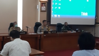 Rapat Koordinasi Forkopimda Riau Dengan MPBI Reborn Provinsi Riau Terkait Pemberlakuan UU Ciptaker