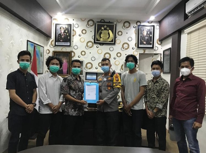 ketua RMBB dukung Kapolres Bengkalis dalam penanganan karhutla