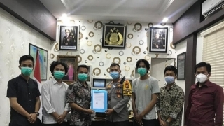 ketua RMBB dukung Kapolres Bengkalis dalam penanganan karhutla