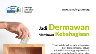 Jadi Dermawan Membawa Kebahagiaan 