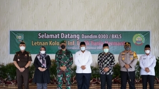 Bupati Alfedri Terima Kunjugan Kerja Dandim 0303 Bengkalis