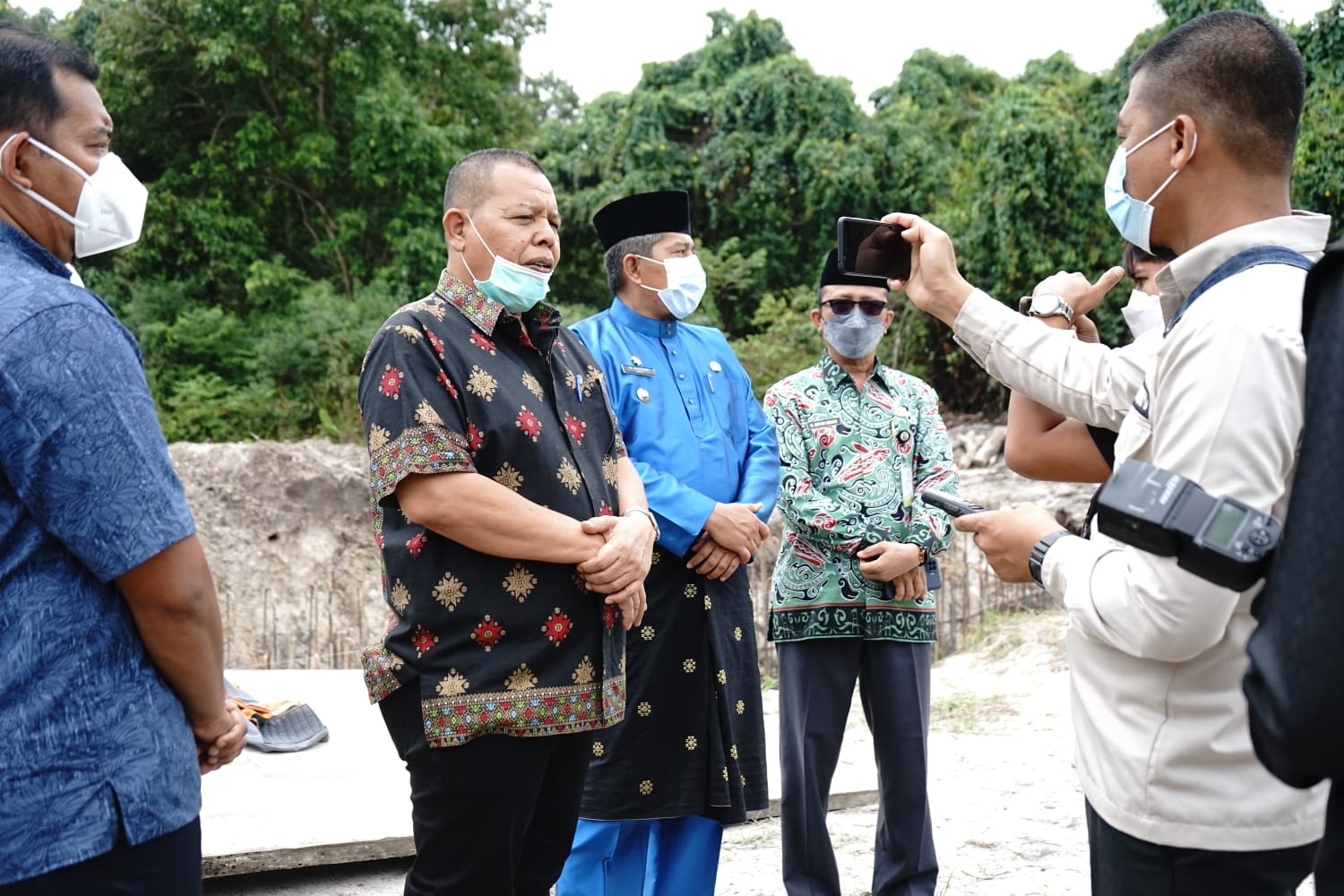 Progres Infrastruktur Kota Kembar Siak-Mempura di Mulai