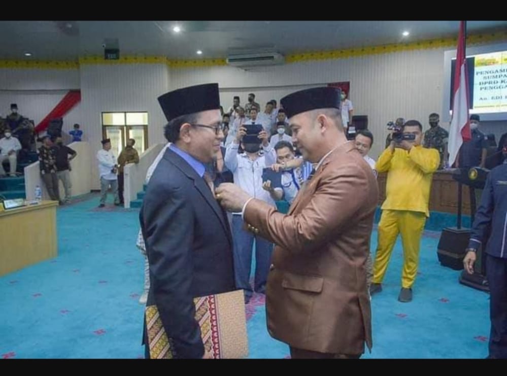 DPRD Kampar, Gelar Rapat Paripurna Pengambilan Sumpah Janji Anggota DPRD Kabupaten Kampar