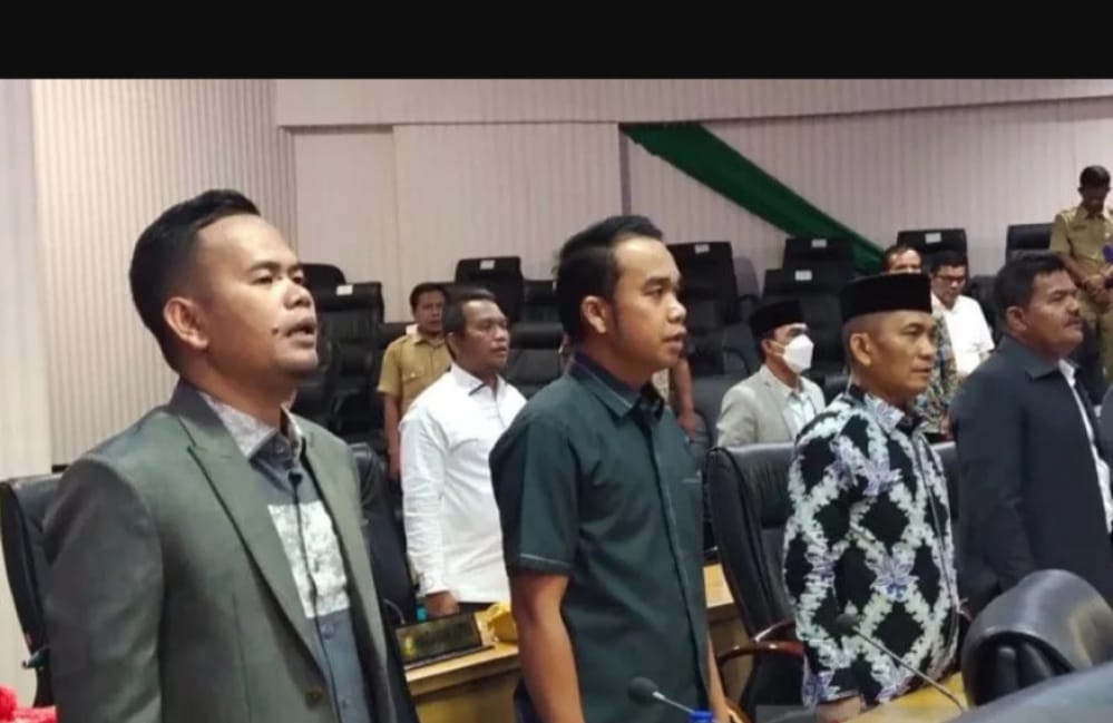 DPRD Kampar Gelar Rapat Paripurna Pengesahan Komposisi Alat Kelengkapan Dewan (AKD)