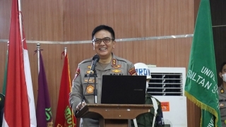 Orasi Ilmiah Kapolda Riau Irjen Moh Iqbal di Sidang Senat Terbuka Wisuda, Pukau Ratusan Mahasiswa UIN Suska