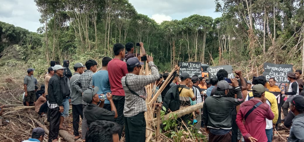 GEMPPAR dan APKK Desak BPN Cabut HGU, Kunci Alat Berat PT TUM Berhasil di Sita