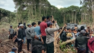 GEMPPAR dan APKK Desak BPN Cabut HGU, Kunci Alat Berat PT TUM Berhasil di Sita