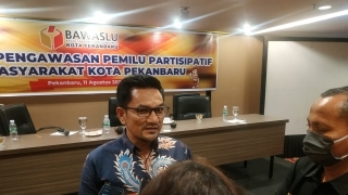 PEMILU SERENTAK 2024 KOTA PEKANBARU HABISKAN ANGGARAN 90 M KAWAL KINERJA BAWASLU & KPU