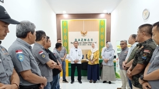 PSF Chpater Riau Serahkan Rp. 110 Juta  Bentuk Kepedulian  Terhadap  Palestina ke Baznas Riau