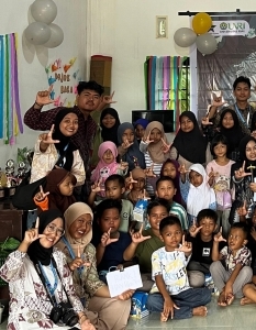 Semarak Hari Anak Nasional (HAN) 2025 : KKN Tematik Literasi UNRI Hadirkan Keceriaan Edukatif di Desa Pulau Terap